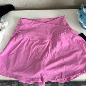 Pink tennis skirt!!